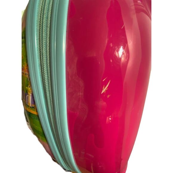 American Tourister Disney Princess 18" Hard Side Rolling Kids Suitcase Easy Pull - Picture 3 of 14